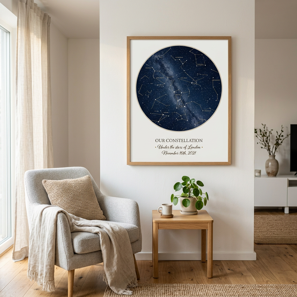 Custom Star Map — Interior